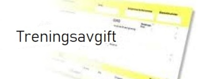 Treningsavgift og medlemskontingent